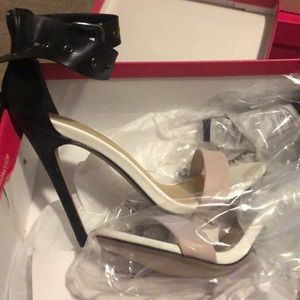 Blush Sandals Heels